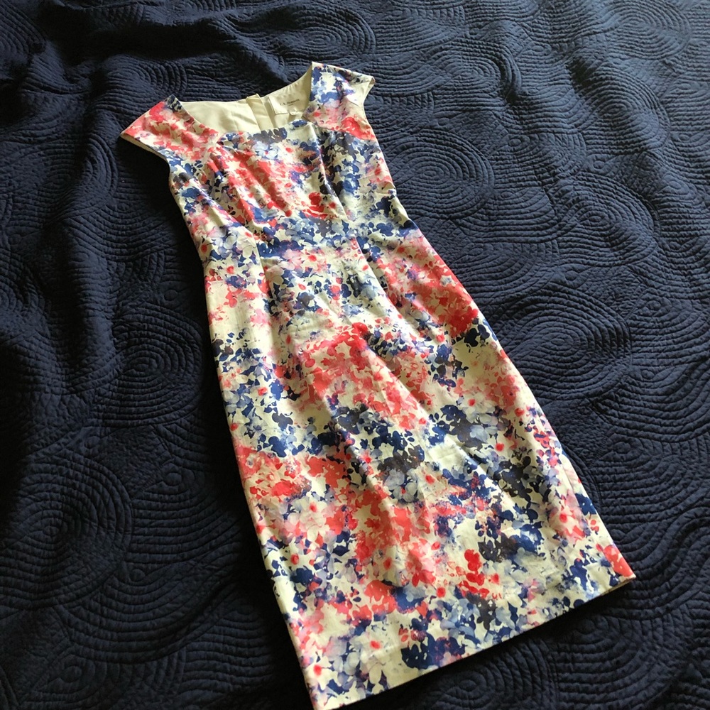 LK Bennett sweetpea floral dress - Picture 5 of 5